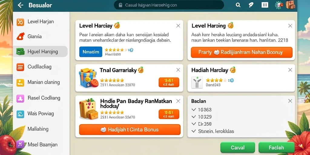 Screenshot ini menunjukkan grafis menakjubkan dalam permainan.