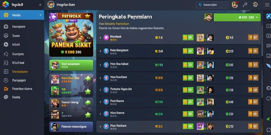 Tampilan antarmuka AGAM66 yang intuitif dan menarik.