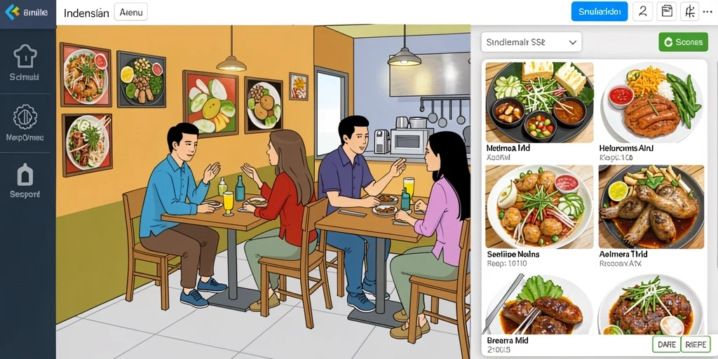 Tampilan awal permainan yang menarik.