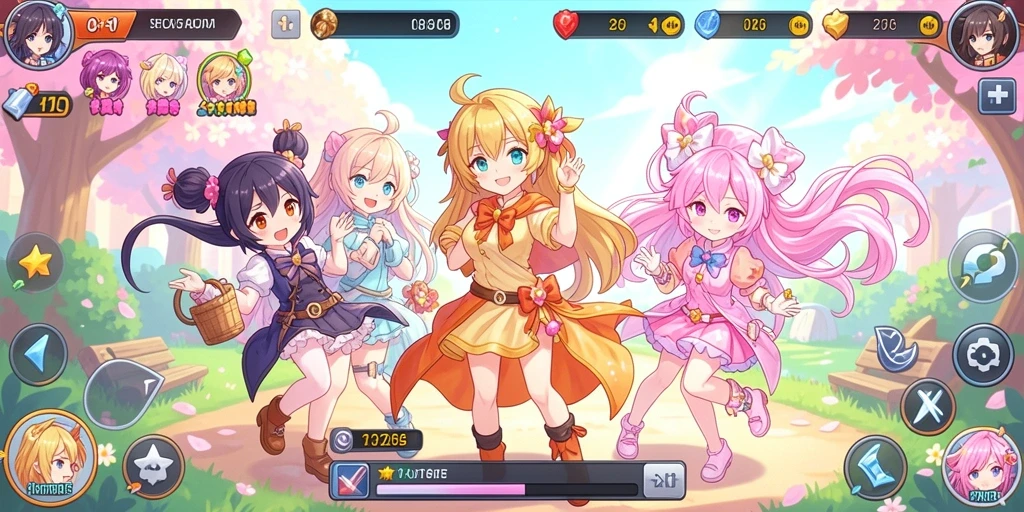Tampilan antarmuka utama game ELANG178.