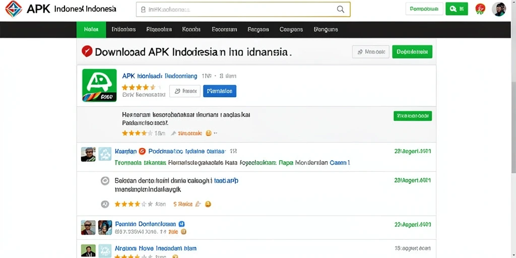 Tampilan antarmuka yang menarik dan informatif.