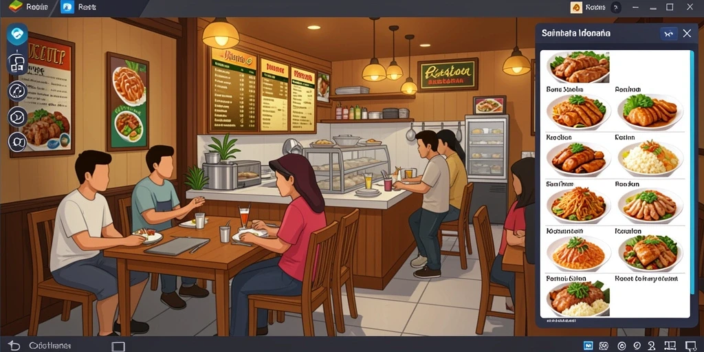 Tampilan grafis yang cerah dan menarik.