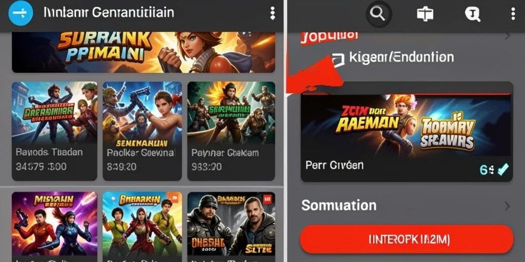 Tampilan antarmuka yang user-friendly dan menarik.