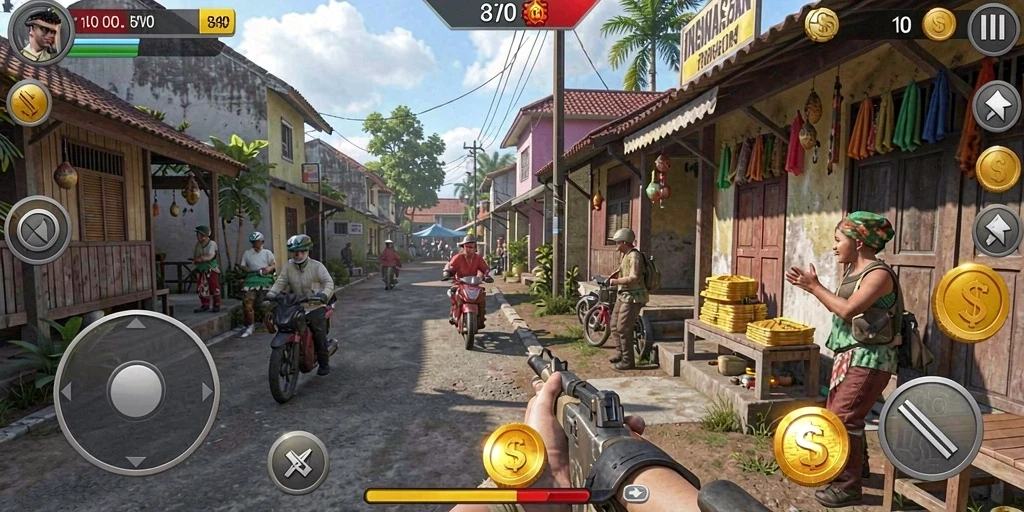 Tampilan utama aplikasi J200M yang menarik.