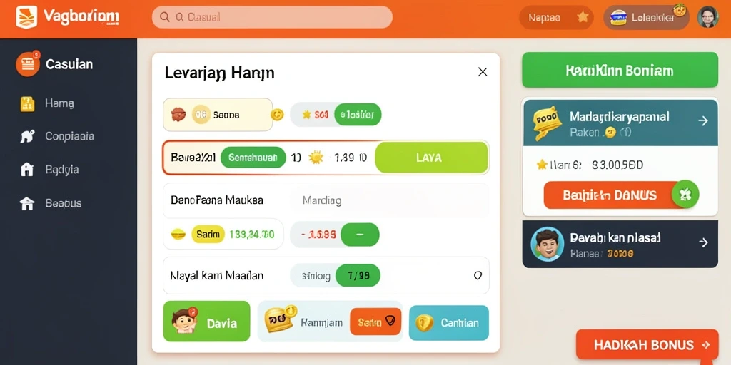 Tampilan antarmuka pengguna yang menarik dan user-friendly.
