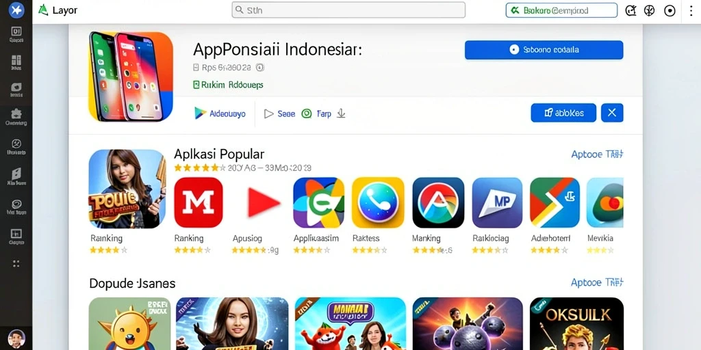 Tampilan antarmuka yang menarik dan user-friendly.