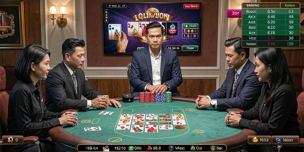 Tampilan antarmuka yang ramah pengguna di QUARKPLAY.