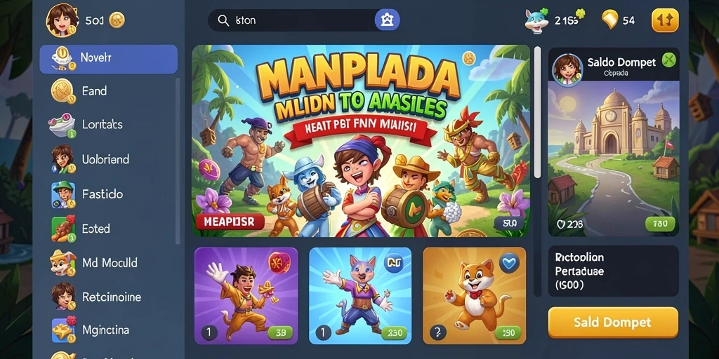 Tampilan antarmuka yang menarik dan mudah digunakan.