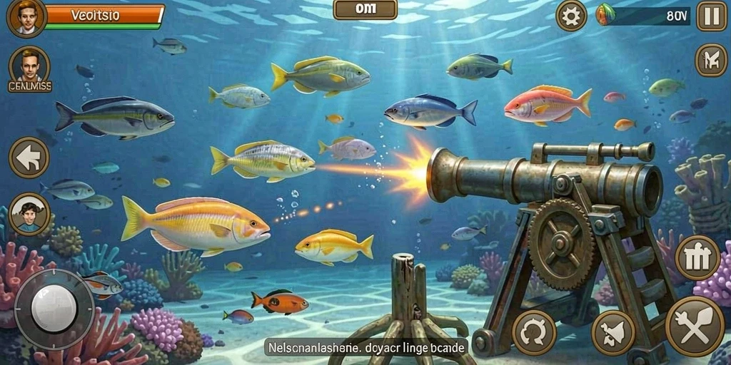 Tangkapan layar menampilkan level awal permainan yang menantang.